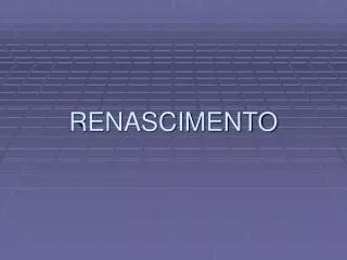 renascimento