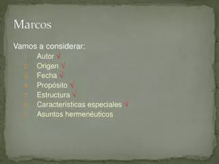 marcos