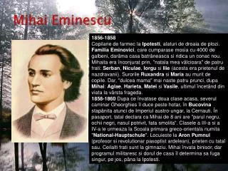 mihai eminescu