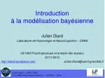 Introduction à la modélisation bayésienne - slide 1