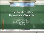 The Janitor’s Boy By Andrew Clements