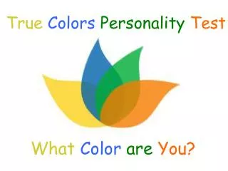 What Color are You?