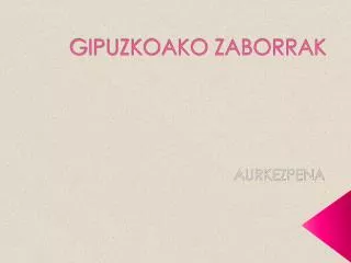 gipuzkoako zaborrak