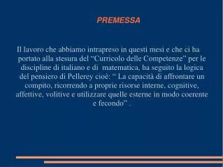 premessa