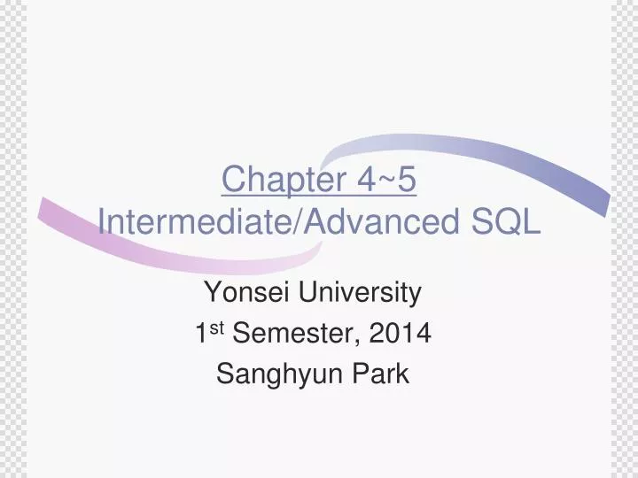chapter 4 5 intermediate advanced sql