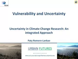 Vulnerability and Uncertainty