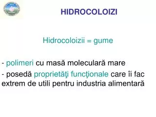 hidrocoloizi