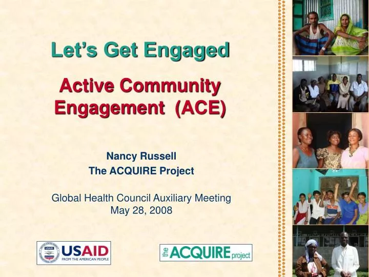 let s get engaged active community engagement ace