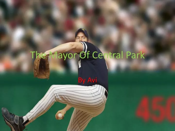 the mayor of central park