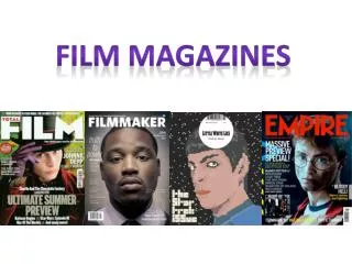 Film Magazines