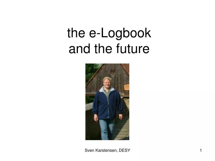 the e logbook and the future