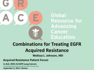 Acquired Resistance Patient Forum