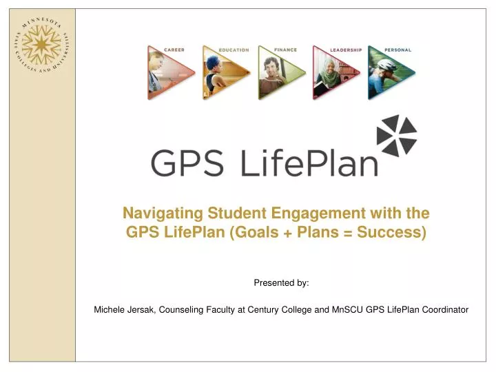 navigating student engagement with the gps lifeplan goals plans success