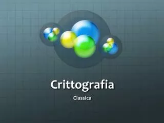 crittografia