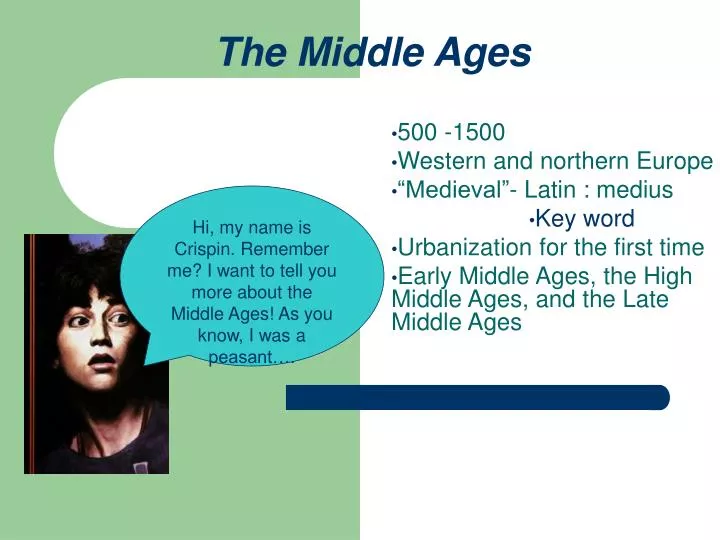 the middle ages