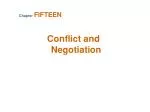 Conflict and Negotiation - slide 1
