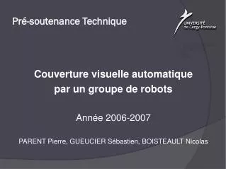 pr soutenance technique