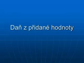 da z p idan hodnoty
