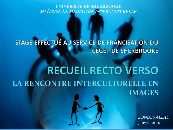 la rencontre interculturelle en images