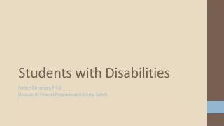 Students with Disabilities