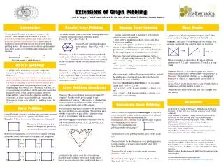 Extensions of Graph Pebbling