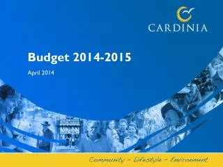Budget 2014-2015