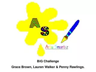 BiG Challenge Grace Brown, Lauren Walker &amp; Penny Rawlings.