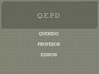 q e p d