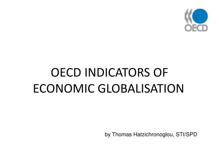oecd indicators of economic globalisation