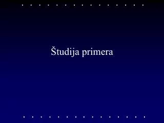 tudija primera