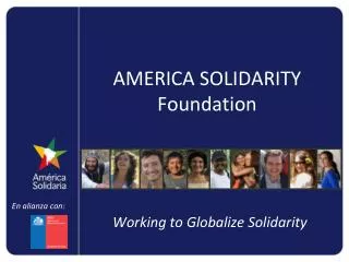 AMERICA SOLIDARITY Foundation