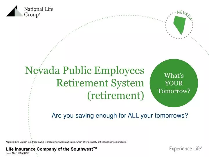 nevada public employees retirement system retirement