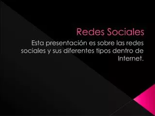 redes sociales