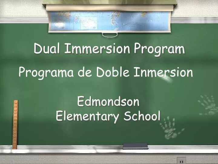 dual immersion program