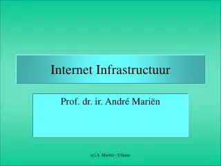 Internet Infrastructuur