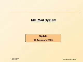 MIT Mail System