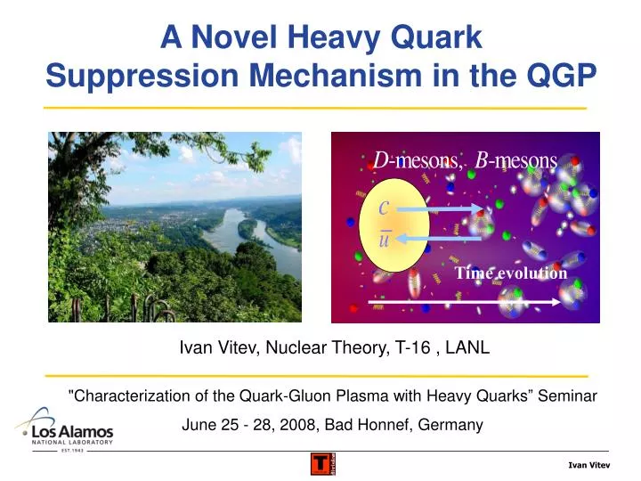 a novel heavy quark suppression mechanism in the qgp