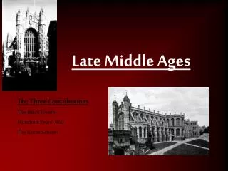 Late Middle Ages