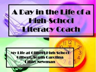 A Day in the Life of a High-School Literacy Coach