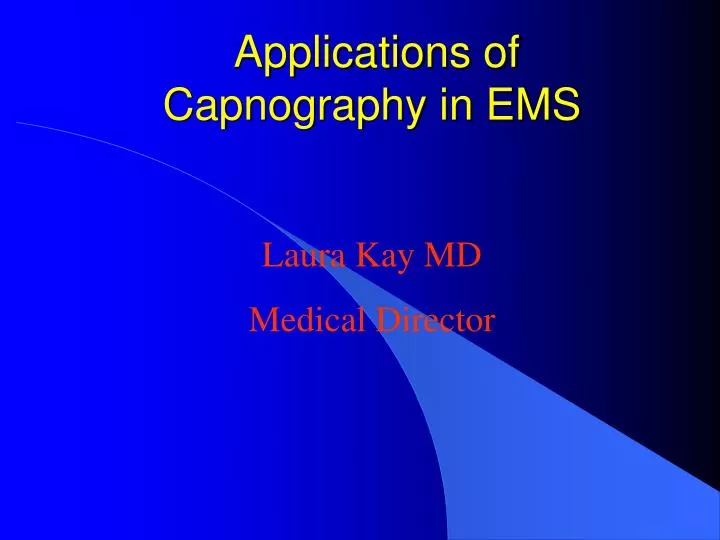 applications of capnography in ems