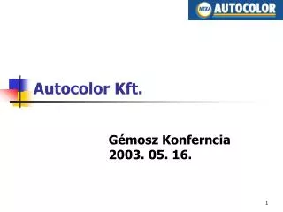 autocolor kft