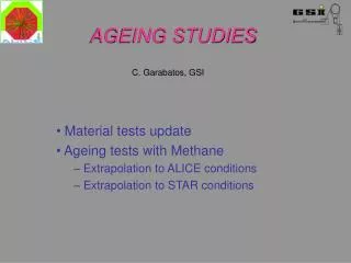 AGEING STUDIES