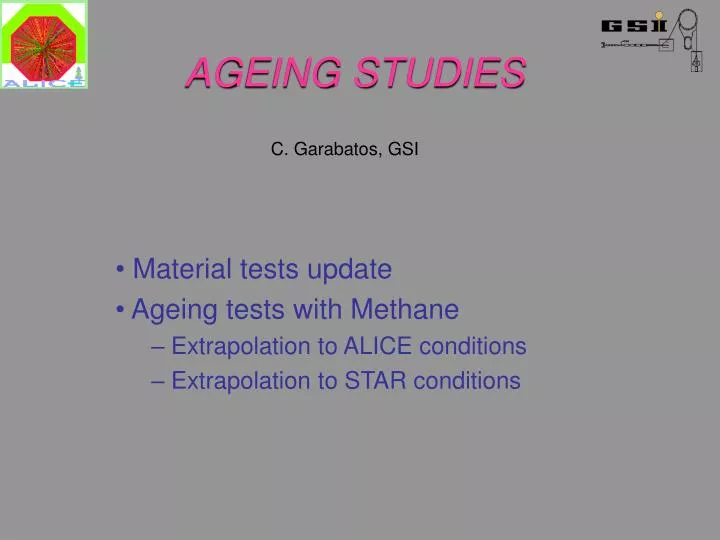 ageing studies