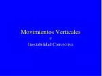 Movimientos Verticales - slide 1