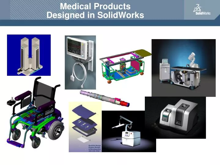 medical products designed in solidworks