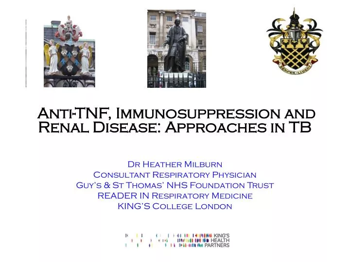 anti tnf immunosuppression and renal disease approaches in tb