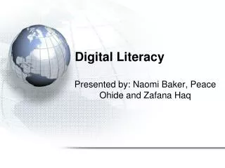 Digital Literacy