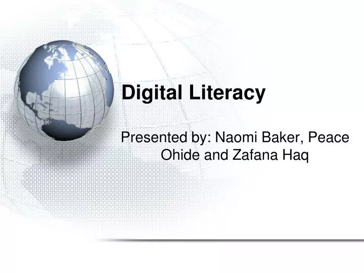 digital literacy