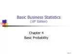 PPT - Basic Business Statistics (8 Th Edition) PowerPoint Presentation ...