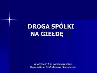 droga sp ki